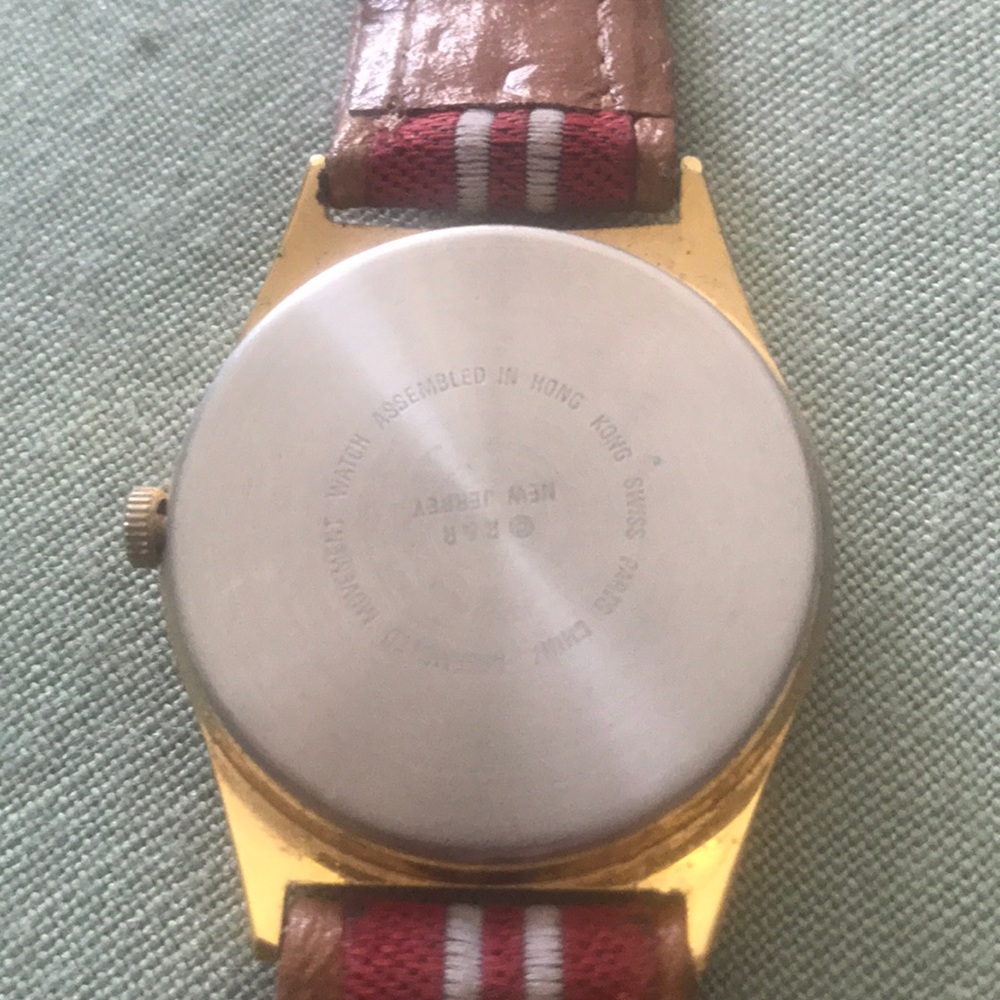 Patriotic Watch. Red, white and blue band. - Picture 3 of 4